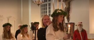 TV: Se hela luciafirandet i Vimmerby kyrka • Matilda blev årets ljusdrottning