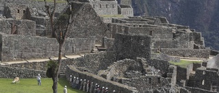 Oroligheter i Peru strandar Machu Picchu-turister