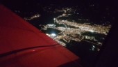 Flygplan cirkulerade över tre orter i kommunen