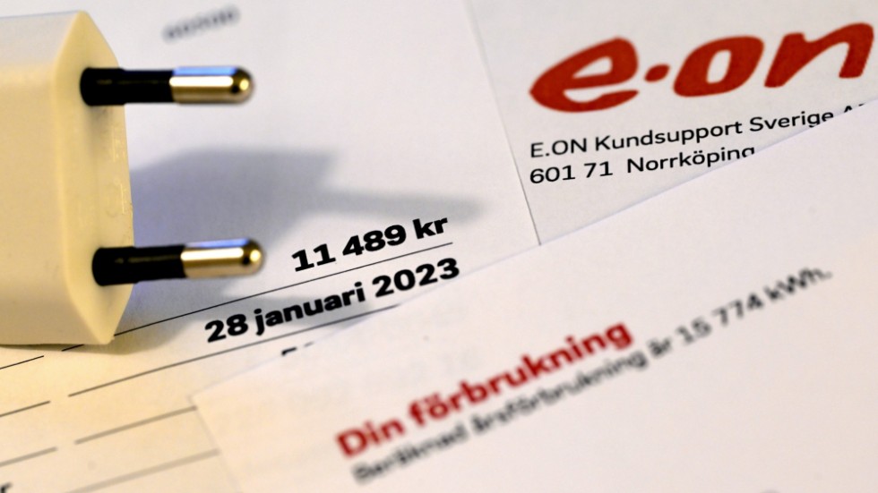 Elpriserna har rusat i höjden. Nu börjar stödet betalas ut för södra delen av Sverige. Arkivbild.