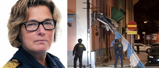 Östgötska poliser blixtinkallas till våldsdåden i Stockholm