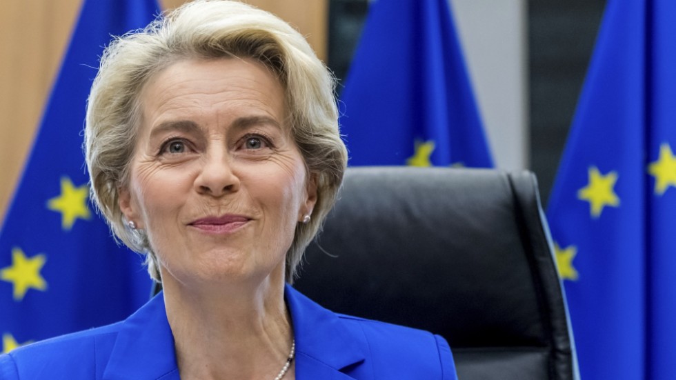 EU-kommissionens Ursula von der Leyen är mycket nöjd över kvoteringsdirektivet.