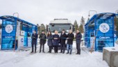 Ny gastankstation invigdes i Luleå