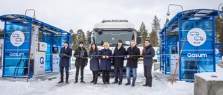 Ny gastankstation invigdes i Luleå