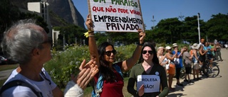 Hätskt bråk om zipline i Rio de Janeiro