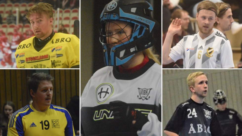 Ida Nyman, Robin Christoffersson, Simon Rydén, Marcus Karlsson och Mattias Zeilon är Veckans lokala idrottare.