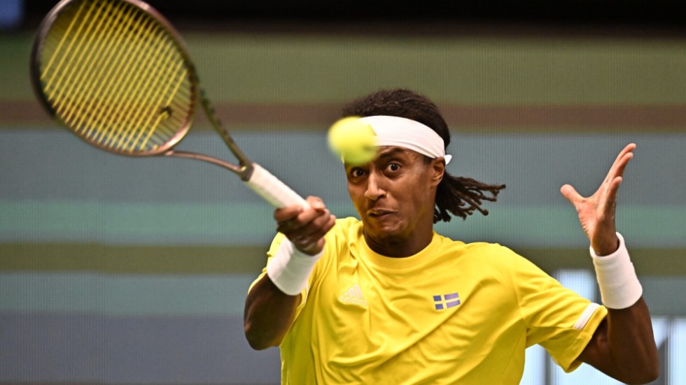 Mikael Ymer besegrade Bosnien-Hercegovinas Damir Dzumhur och säkrade svenskt avancemang i Davis Cup.