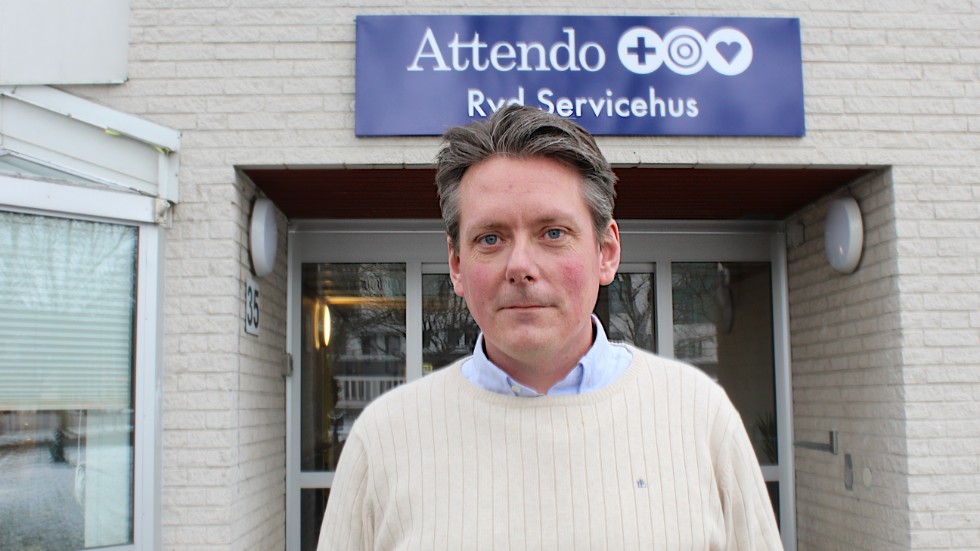 Privata företag behövs för valfriheten för kunden, säger 
Henrik Edin, biträdande regionchef för Attendo. 