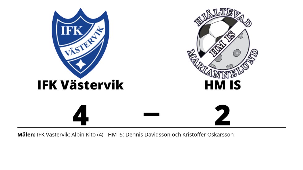 IFK Västervik vann mot HM IS