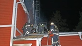 Brand utbröt i villa