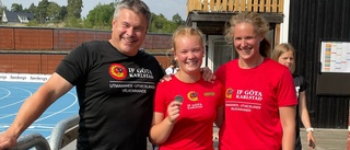 Emma slog pers och tog medalj på JSM: "Jag hade samma mys-kastning som på träning"