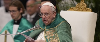 Påven fördömer Rysslands "avskyvärda" krig