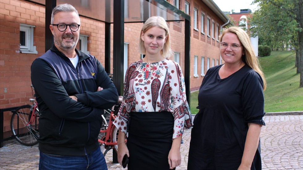 Patric Engqvist från Vimmerby kommun samt Felizia Axelsson och Frederika Svensson från Hultsfreds kommun presenterade det nya konceptet.