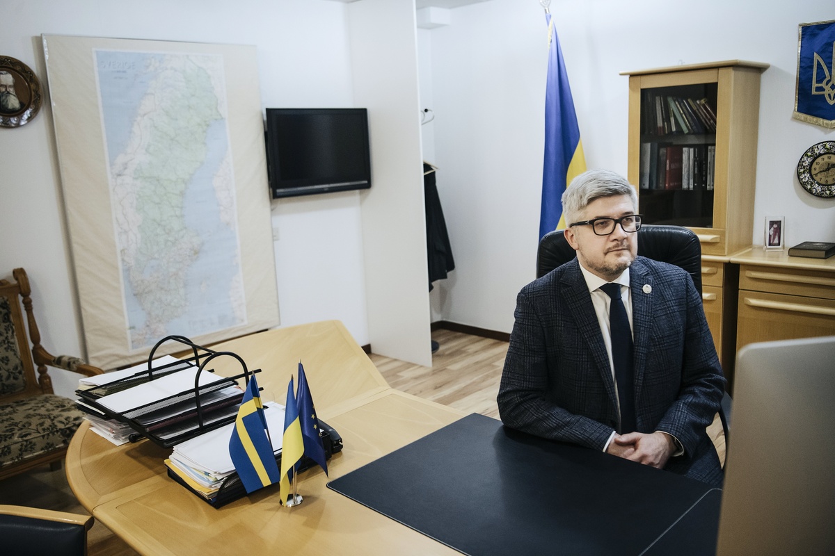 Ambassadör Ryskt Ukrainahot på tre fronter Upsala Nya