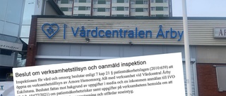 Flera brister påträffades vid oanmälda inspektioner på Årby vårdcentral – falska vaccinbevis och patientfaror utreds