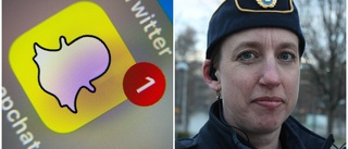 Polisens varning: Ungdomar kan ha använt Snapchat för att stämma träff för storbråk