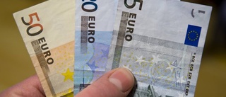 Flera bluffar med falska eurosedlar