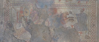 Brittisk bondson hittade unik romersk mosaik