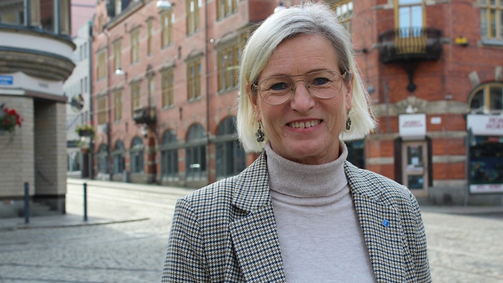 Eva-Britt Sjöberg är kommunalråd för Kristdemokraterna i Norrköping. 