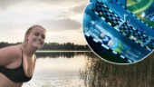 Karolina från Nyköping till final i SM i vattenrutschbana: "De flesta skrattar och tycker att det är en kul grej"