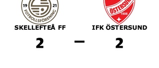 Oavgjort för Skellefteå FF hemma mot IFK Östersund