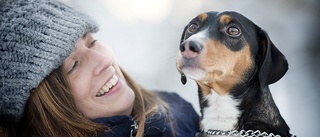 Människans bäste vän: Hunden Taxi hjälpte Lina igenom hennes livskris