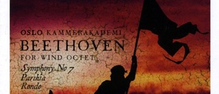 Ludwig van Beethoven: Parthia (Partita) i Ess-dur för blåsaroktett, op 103; Rondo i Ess-dur för blåsaroktett, WoO 25; Symfoni nr 7 i A-dur, op 92
