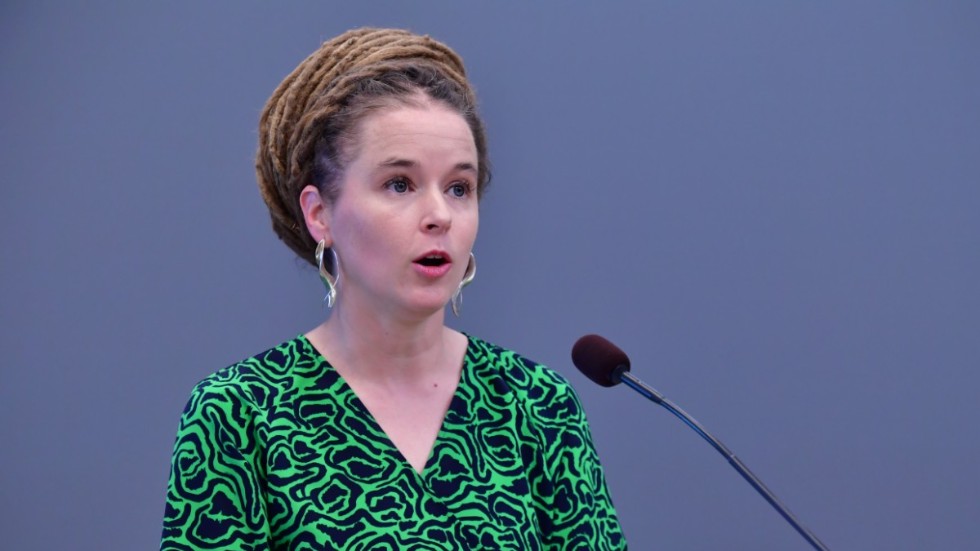Idrottsminister Amanda Lind (MP). Arkivbild.