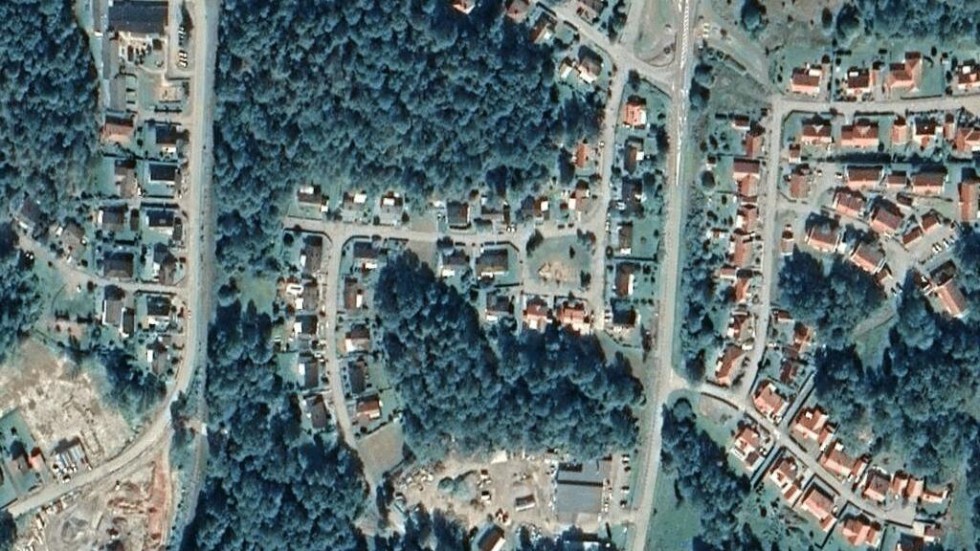 Området kring Sjölundsvägen 19