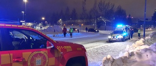 Person påkörd i Luleå – förd till sjukhus