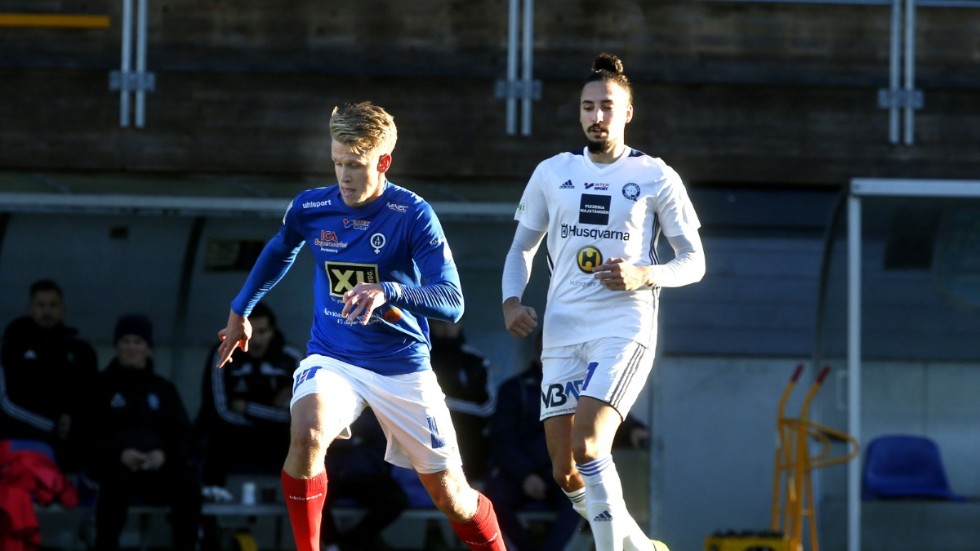 Oskar Stejdahl lämnade Åtvidabergs FF för Oskarshamn inför förra säsongen.