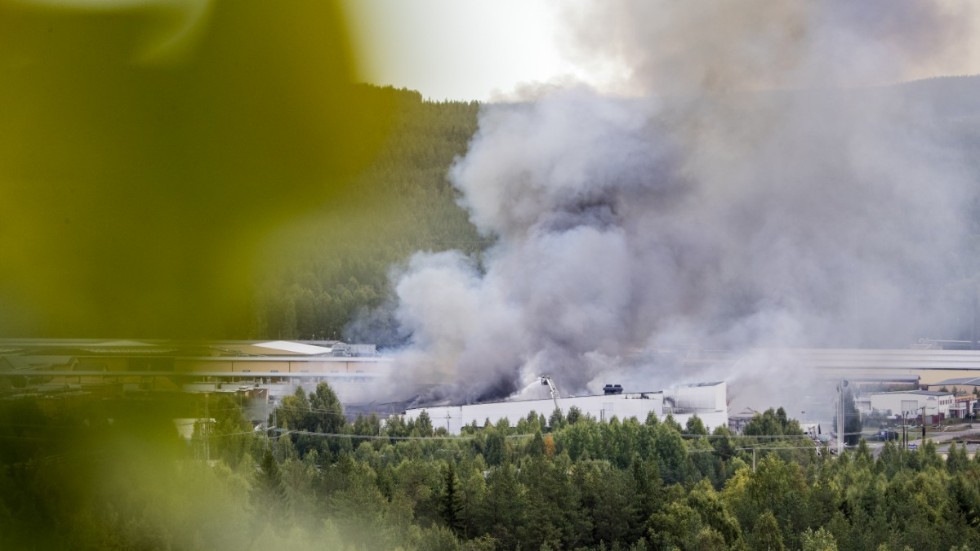 Polarbröds fabrik i Älvsbyn totalförstördes i en brand. Arkivbild.