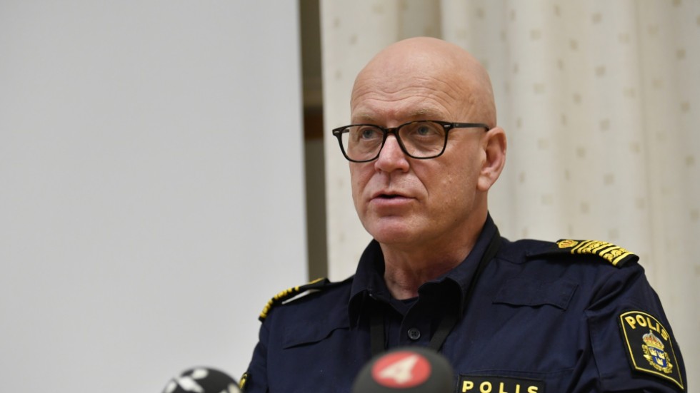 Erik Nord, chef för polisområdet Storgöteborg. Arkivbild.