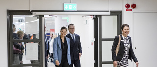 Kronprinsessparet besökte Kullbergska sjukhuset