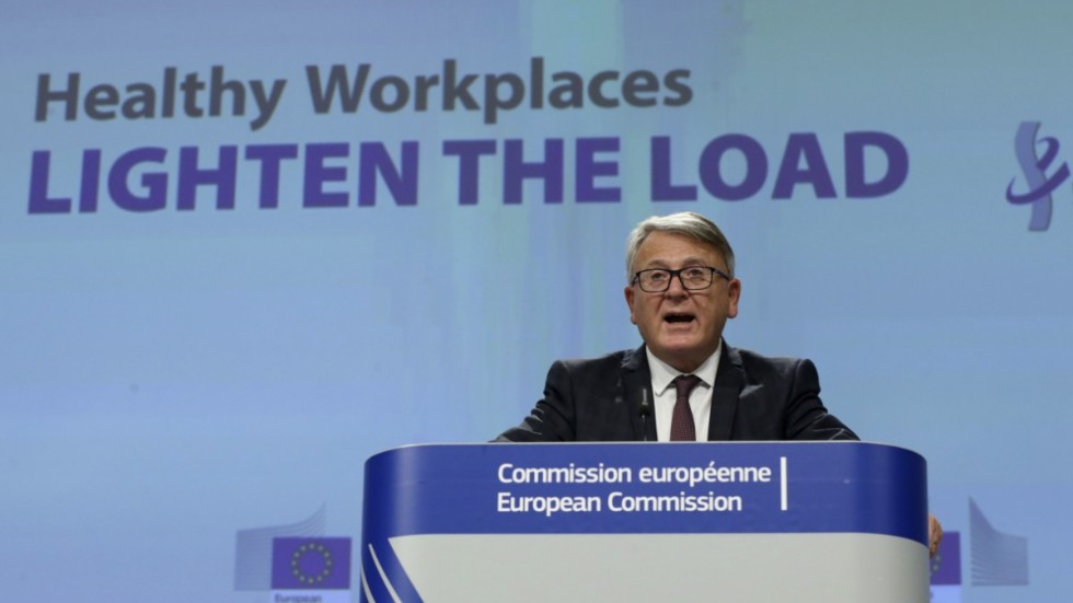 Luxemburgaren Nicolas Schmit är EU:s arbetsmarknadskommissionär. Arkivfoto.