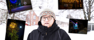 Bilder: Se när Krister Hägglund väcker liv i skeva juldekorationer: "Tycker mest om de skruttiga" 
