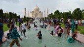 Återöppnandet av Taj Mahal tvärstoppat