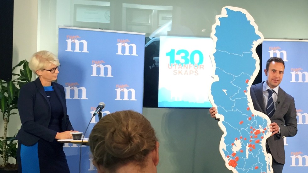 2014, efter åtta år med M-styre, fanns det 130 utanförskapsområden i Sverige, enligt Moderaternas egen rapport.