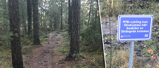 MTB-bana i naturvårdsområde ett fall för länsstyrelsen