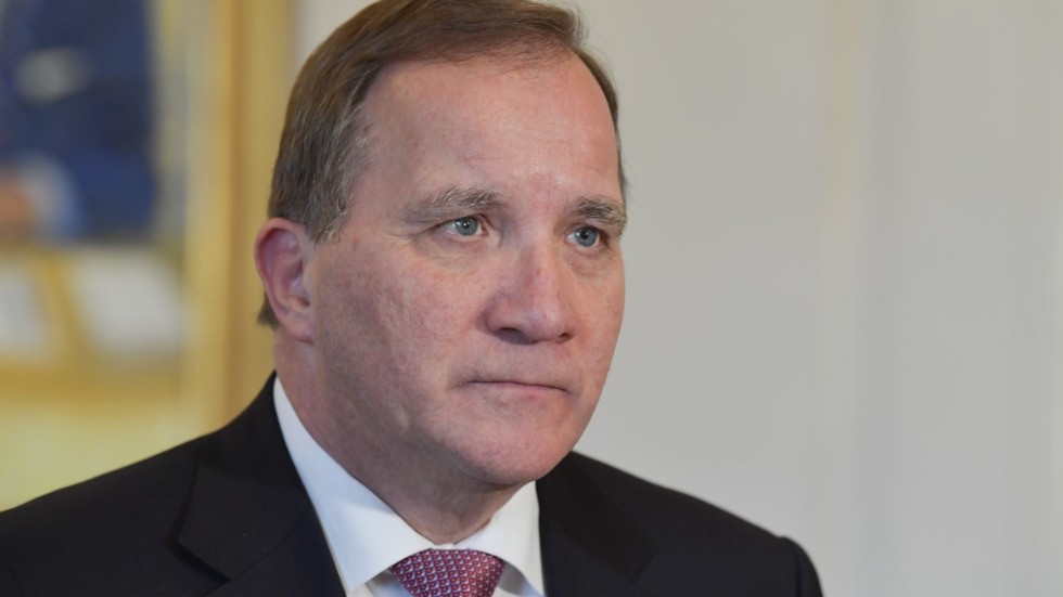 Statsminister Stefan Löfven (S) meddelar att partiet säger nej till las-utredningen.