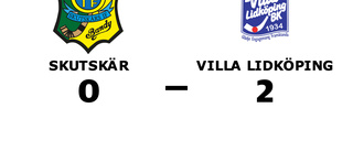 Skutskär föll i första matchen mot Villa Lidköping
