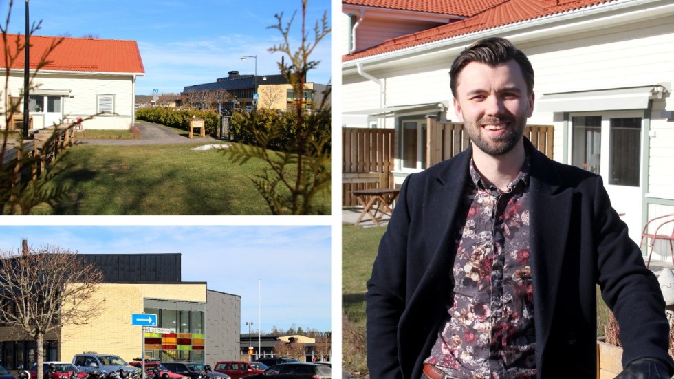 Olliver Sjöqvist, fastighetsansvarig på Kinda kommun, kommer att ansvara för solcellsutbyggnaden på Sjögatan och Värgårdsskolan i Kisa.