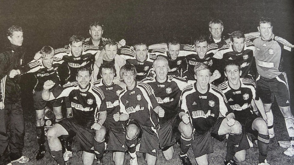 FC Vimmerby-laget som vann division 5. 