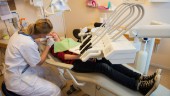 "Rekordlånga köer till tandläkaren innebär att patienter kan få vänta upp till fem år på ett besök idag"
