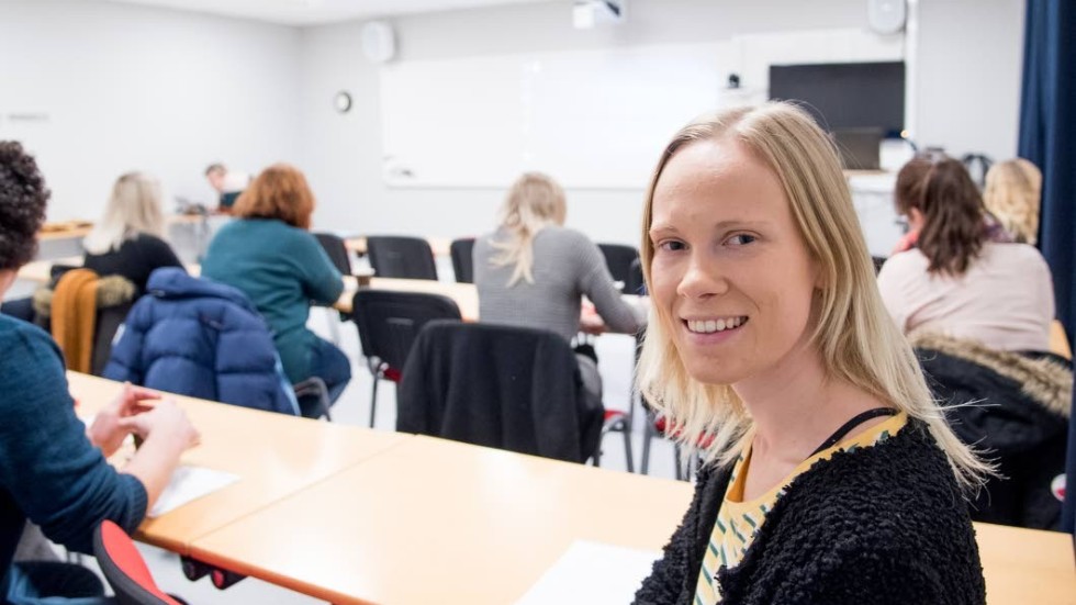 Ida Karlsson är intresserad av att fortsätta arbeta inom förskolan. Hon kommer att söka till den nya utbildningen på Campus Västervik.
