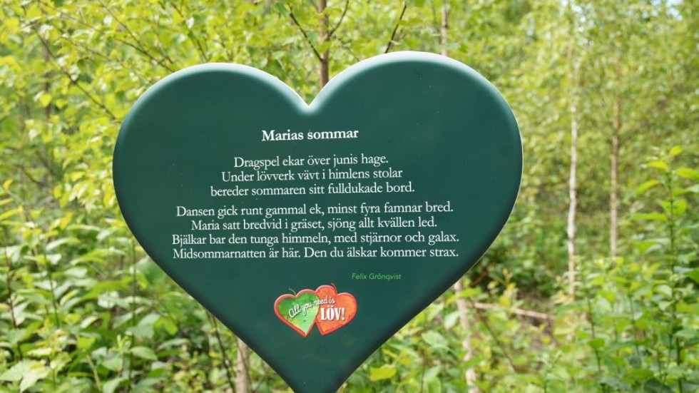 En dikt av Felix Grönqvist från Vimmerby.