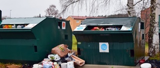 Nedskräpningen vid återvinningsstationerna fortsätter