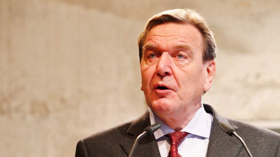 Den tidigare tyska förbundskanslern Gerhard Schröder är i dag engagerad i ryska statliga energibolag. Arkivbild.