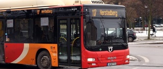 Buss utrymd efter rökutveckling