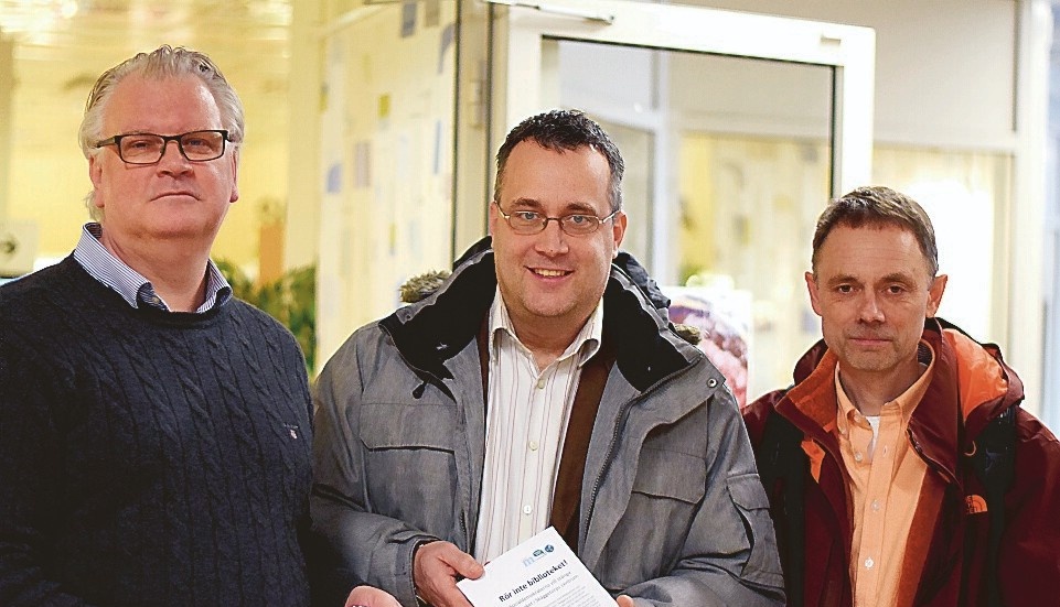 Paul Lindvall (M), Andreas Ardenfors (KD) och Lars Vikinge (C) är kritiska till kommunens agerande. Foto: Max Elofsson